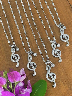 MUSICAL NOTE NECKLACE
